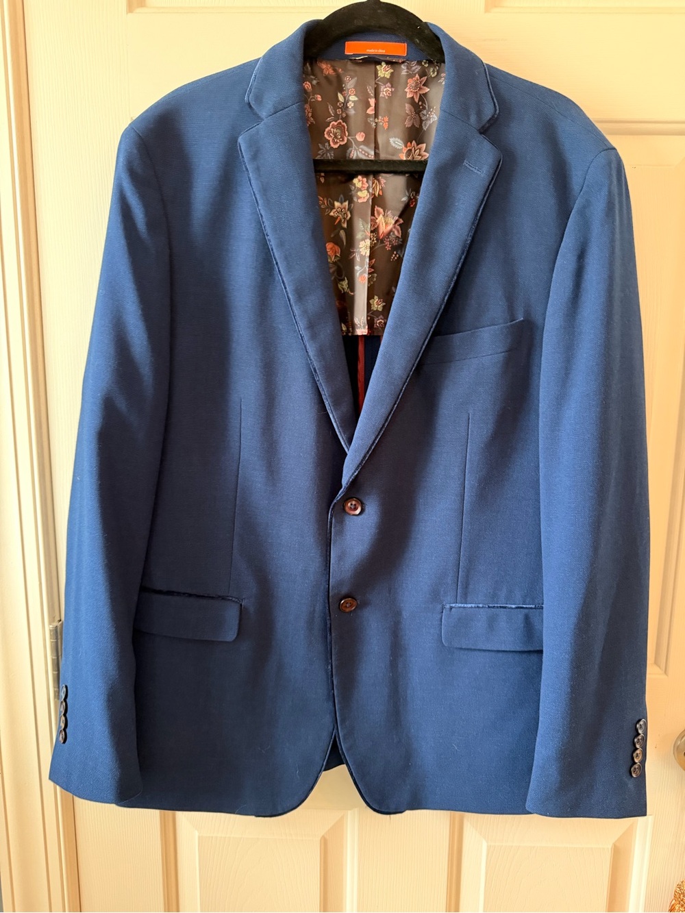 Lord & Taylor Royal Blue Two-Button Sport Coat